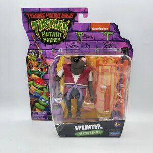 TMNT Teenage Mutant Ninja Turtles Mutant Mayhem Splinter Master Sensei NEW!